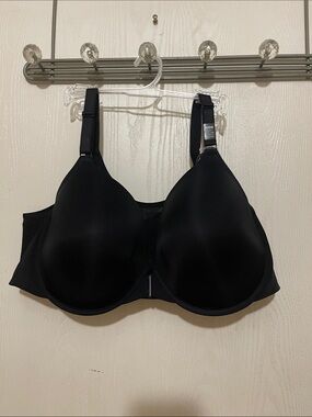 Torrid Perfect T Front Closure LT Lined ULT Smoothing Black Bra
